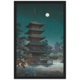 'Asakusa Kinryuzan Temple' by Tsuchiya Koitsu, 1938