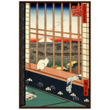 'Asakusa Ricefields and Torinomachi Festival' by Hiroshige, 1857 - Wall Art