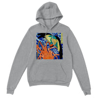 'Phoenix and Lobster' by Kuniyoshi, 1837 - Hoodie