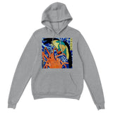 'Phoenix and Lobster' by Kuniyoshi, 1837 - Hoodie