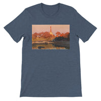 'The Golden Pagoda in Rangoon' by Yoshida Hiroshi, 1931 - T-Shirt