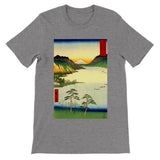 'Lake Suwa, Shinano Province' by Hiroshige, 1858 - T-Shirt