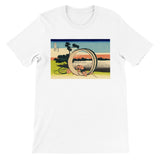 'A View of Fuji From A Field In Owari Province' by Hokusai, ca. 1830 - T-Shirt