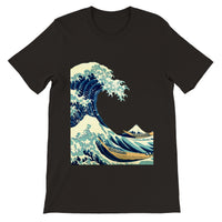 'The Great Wave Off Kanagawa' by Hokusai, ca. 1830 - T-Shirt (no background)