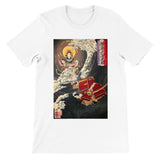 'Hojo Tokimasa Praying to the Sea Goddess' by Yoshitoshi, ca. 1885 - T-Shirt