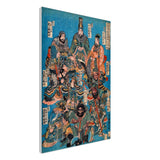 'One Hundred And Eight Heroes of the Shuihuzhuan' (Print 1) by Kuniyoshi, ca. 1830 - Wall Art