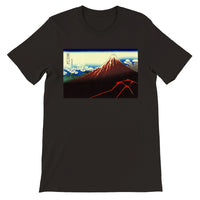 'Storm Beneath the Summit' by Hokusai, ca. 1830 - T-Shirt