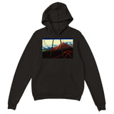 'Storm Beneath the Summit' by Hokusai, ca. 1830 - Hoodie