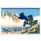 'The Back of Fuji from the Minobu River' by Hokusai, ca. 1831