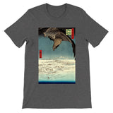 'Jumantsubo Plain at Fukagawa-Susaki' by Hiroshige, 1856 - T-Shirt