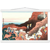 'Mountain Climbers' by Hokusai, ca. 1831