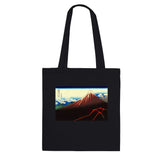 'Storm Beneath the Summit' by Hokusai, ca. 1830 - Tote Bag