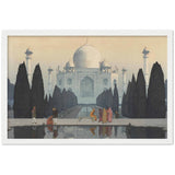 'The Taj Mahal in Morning Mist' by Yoshida Hiroshi, 1932