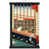 'Asakusa Ricefields and Torinomachi Festival' by Hiroshige, 1857 - Wall Art