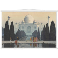 'The Taj Mahal in Morning Mist' by Yoshida Hiroshi, 1932