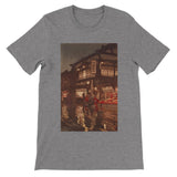 'Kagurazaka Street After A Night Rain' by Yoshida Hiroshi, 1929 - T-Shirt