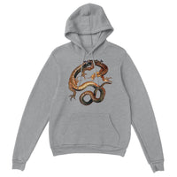 'Dragon' by Hokusai, ca. 1844 - Hoodie (no background)