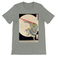 'The Monkey King and the Moon Rabbit' by Yoshitoshi, 1889 - T-Shirt