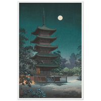 'Asakusa Kinryuzan Temple' by Tsuchiya Koitsu, 1938