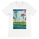 'Horikiri Iris Garden' by Hiroshige, 1857 - T-Shirt