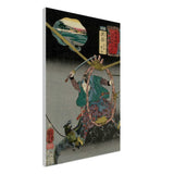 'Musa: Miyamoto Musashi' by Kuniyoshi, 1852 - Wall Art