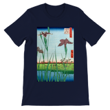 'Horikiri Iris Garden' by Hiroshige, 1857 - T-Shirt