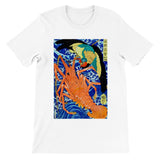 'Phoenix and Lobster' by Kuniyoshi, 1837 - T-Shirt