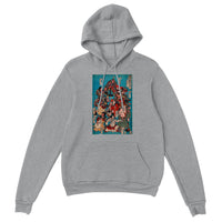 'One Hundred And Eight Heroes of the Shuihuzhuan' (Print 4) by Kuniyoshi, ca. 1830 - Hoodie