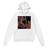 'Kobo Daishi Wards Off A Demon By Reciting The Tantra' by Hokusai, ca. 1840s - Hoodie