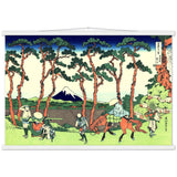 'Hodogaya on the Tokaido Road' by Hokusai, ca. 1830