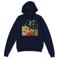 'Snow At Yoshino' (Left Panel) by Yoshitoshi, 1867 Hoodie