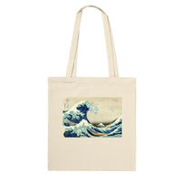 'The Great Wave Off Kanagawa' by Hokusai, ca. 1830 - Tote Bag