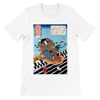 'Nakamura Utaemon IV as Inukai Kenpachi' by Kuniyoshi, ca. 1840 - T-Shirt