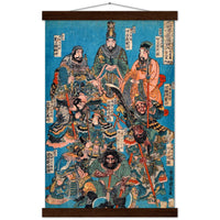 'One Hundred And Eight Heroes of the Shuihuzhuan' (Print 1) by Kuniyoshi, ca. 1830