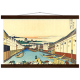 'Nihonbashi Bridge in Edo' by Hokusai, ca. 1830