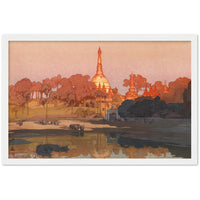 'The Golden Pagoda in Rangoon' by Yoshida Hiroshi, 1931 - Wall Art