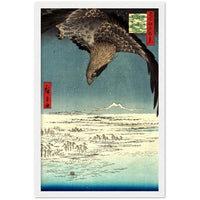 'Jumantsubo Plain at Fukagawa-Susaki' by Hiroshige, 1856 - Wall Art