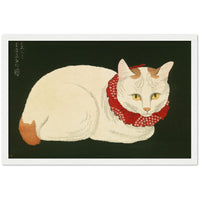 'White Cat' by Shotei, 1924