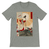 'Emperor Jimmu and the Yata Crow' by Yoshitoshi, 1880 - T-Shirt