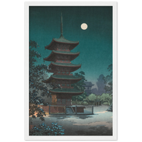 'Asakusa Kinryuzan Temple' by Tsuchiya Koitsu, 1938