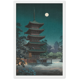 'Asakusa Kinryuzan Temple' by Tsuchiya Koitsu, 1938