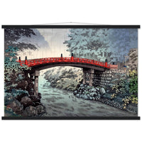 'Sacred Bridge At Nikko' by Tsuchiya Koitsu, 1939