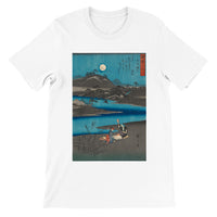 'Washerwomen in Settsu' by Hiroshige, 1857 - T-Shirt