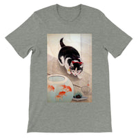 'Cat And Goldfish' by Ohara Koson, 1931 T-Shirt