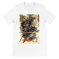 'Sasai Kyuzo Masayasu' by Kuniyoshi, ca. 1850 - T-Shirt