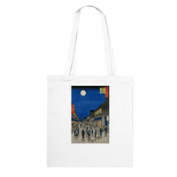 'Night View of Saruwaka Town' by Hiroshige, 1856 - Tote Bag