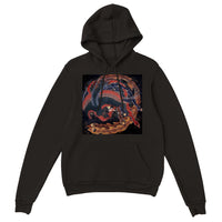 'Phoenix' by Hokusai, ca. 1844 - Hoodie