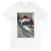 'The Demon Ibaraki Escapes With Its Severed Arm' by Yoshitoshi, 1889 - T-Shirts