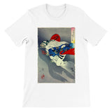 'The Demon Ibaraki Escapes With Its Severed Arm' by Yoshitoshi, 1889 - T-Shirts