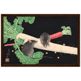 'Two Rats With A Daikon Radish And A Carrot' by Shotei, 1926